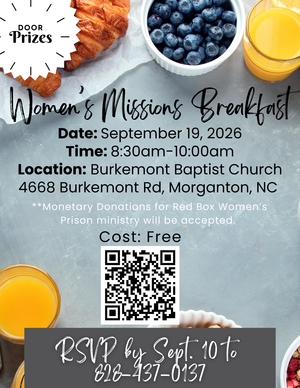 Women's Missions breakfast