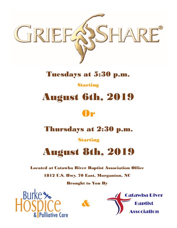 GriefShare Flyer 819